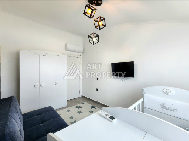 Дуплекс в современном стиле планировки 2+1 в районе Махмутлар, 120м2 - Ракурс 27