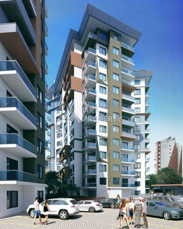 Апартаменты в шикарном жилом комплексе в районе Махмутлар, 60м2, 1+1 - Ракурс 5