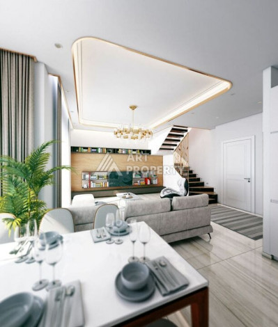 Апартаменты в шикарном жилом комплексе в районе Махмутлар, 60м2, 1+1 - Ракурс 16