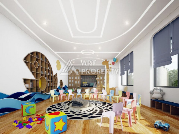 Апартаменты в шикарном жилом комплексе в районе Махмутлар, 60м2, 1+1 - Ракурс 17