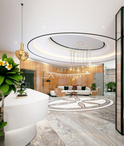 Апартаменты в шикарном жилом комплексе в районе Махмутлар, 60м2, 1+1 - Ракурс 21