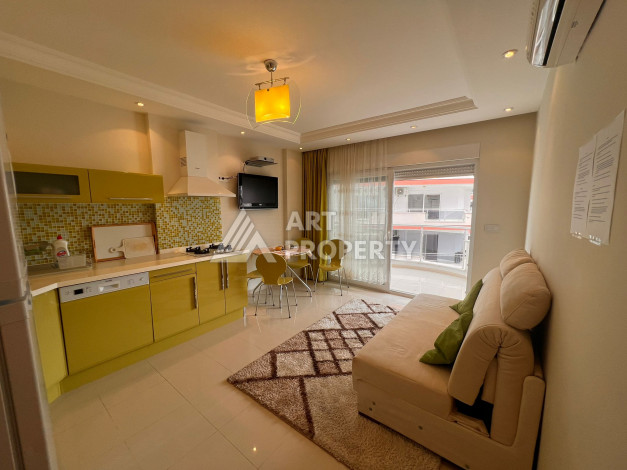 Меблированные апартаменты в центре Авсаллара планировки 1+1, 48м2 - Ракурс 5