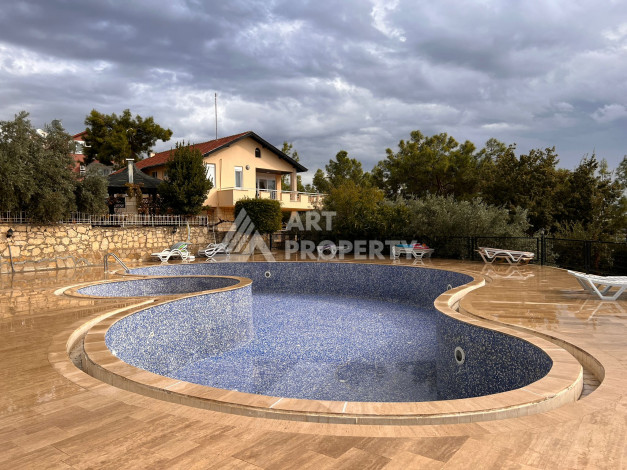 Меблированные апартаменты в центре Авсаллара планировки 1+1, 48м2 - Ракурс 13