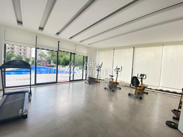 Апартаменты без мебели в районе Авсаллар планировки 1+1, 58м2 - Ракурс 11