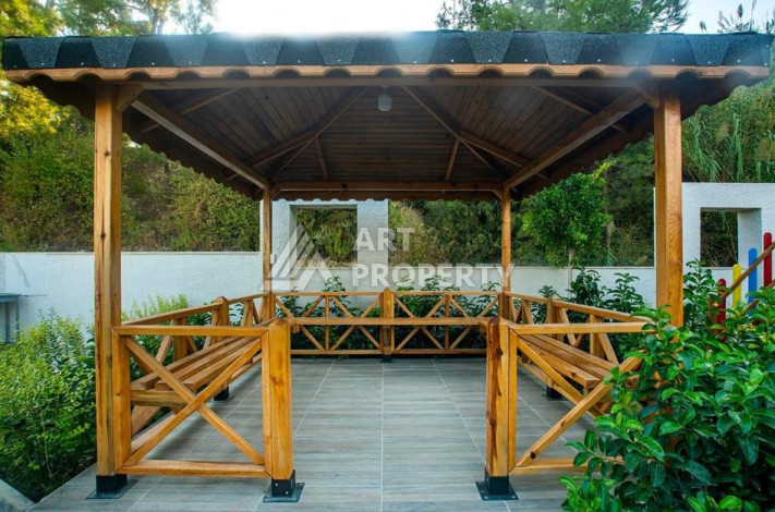 Апартаменты в уютном жилом комплексе планировки 1+1 в районе Авсаллар, 56м2 - Ракурс 5