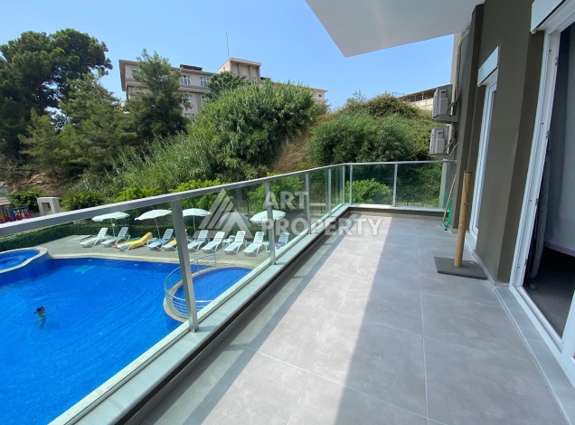 Апартаменты в уютном жилом комплексе планировки 1+1 в районе Авсаллар, 56м2 - Ракурс 17