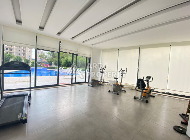 Апартаменты в уютном жилом комплексе планировки 1+1 в районе Авсаллар, 56м2 - Ракурс 20