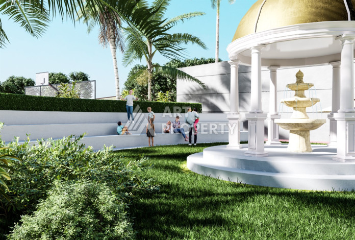 Красивый жилой комплекс с инфраструктурой в районе Демирташ - Ракурс 12