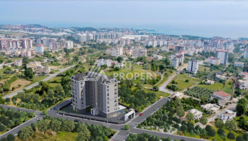 Апартаменты в шикарном новом комплексе в районе Авсаллар планировки 1+1, 57м2 - Ракурс 29