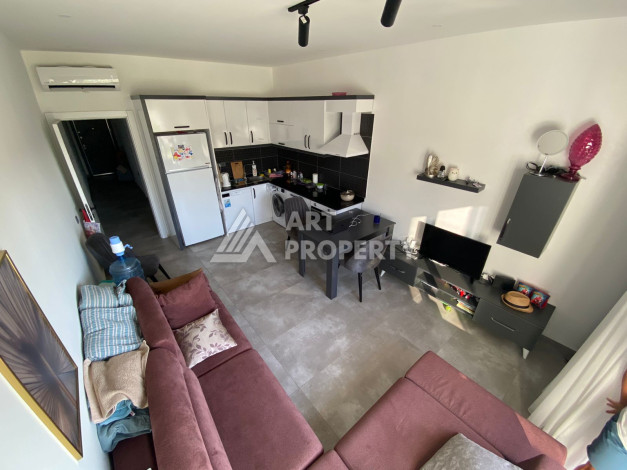 Меблированная квартира с выходом в сад в районе Каргыджак, 55м2 - Ракурс 5