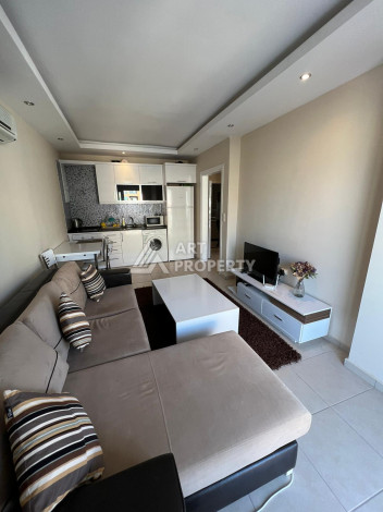 Просторные апартаменты с мебелью в районе Махмутлар планировки 1+1, 65м2 - Ракурс 3