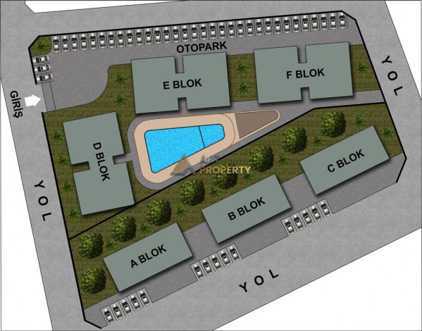 Двухкомнатные апартаменты в элитном комплексе в районе Оба, 55 м2 - Ракурс 3