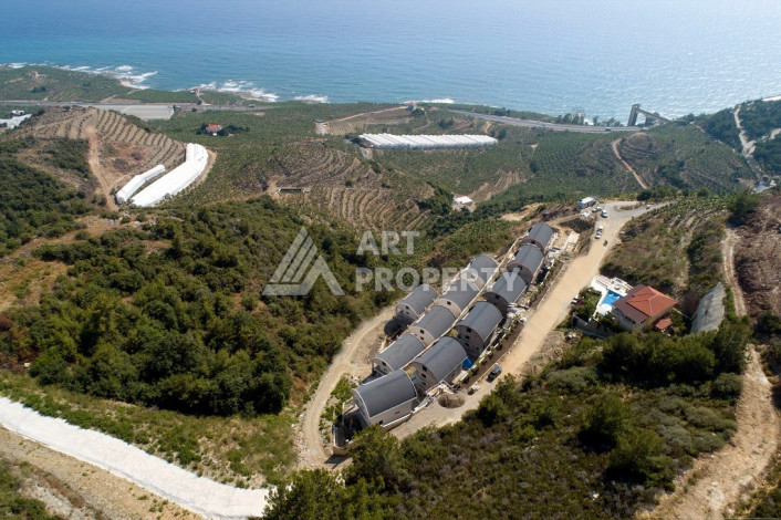 Роскошная вилла с собственным садом и видом на море в районе Каргыджак - Ракурс 2