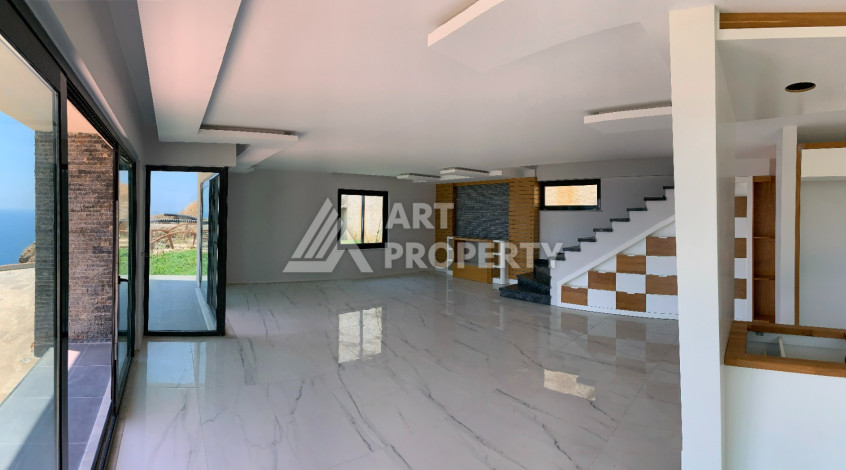 Роскошная вилла с собственным садом и видом на море в районе Каргыджак - Ракурс 20