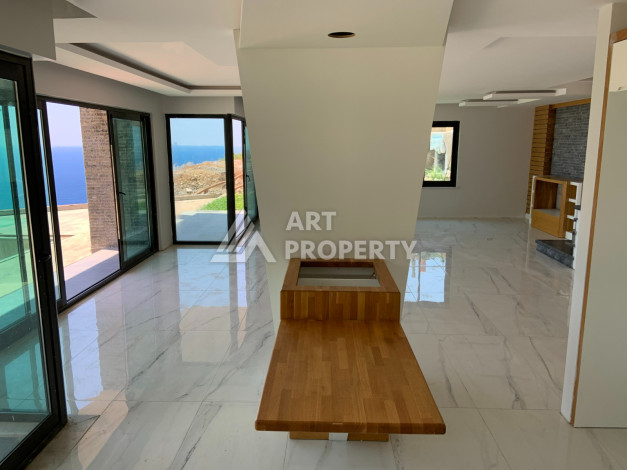 Роскошная вилла с собственным садом и видом на море в районе Каргыджак - Ракурс 25