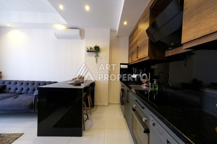 Апартаменты в шикарной резиденции с богатой инфраструктурой в районе Махмутлар, 1+1, 60м2 - Ракурс 3