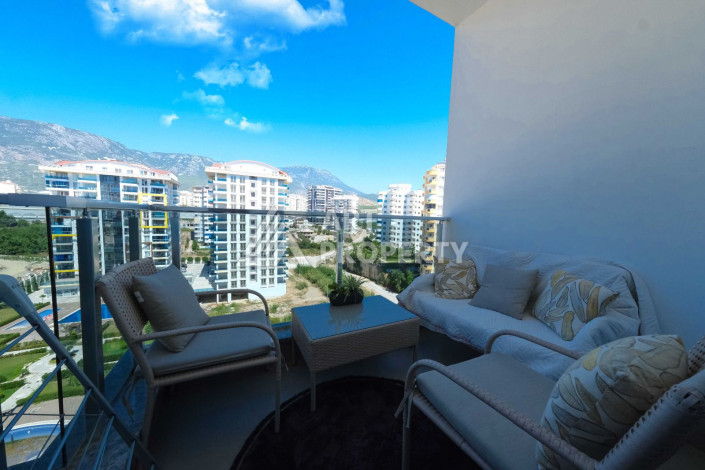 Апартаменты в шикарной резиденции с богатой инфраструктурой в районе Махмутлар, 1+1, 60м2 - Ракурс 7