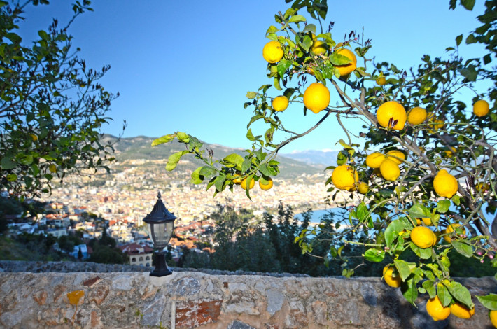 Эксклюзивный дом в Османском стиле с панорамным видом на Аланью! 350м2 - Ракурс 4