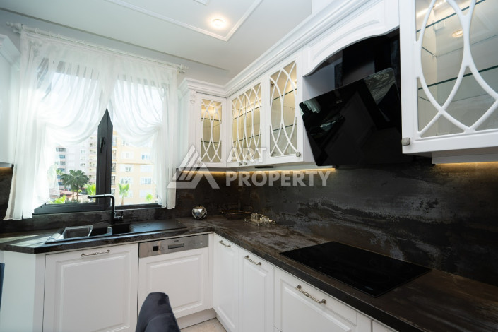 Апартаменты 2+1 класса люкс с мебелью, в центре района Махмутлар - Ракурс 7