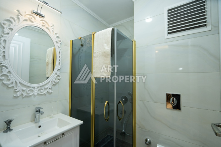 Апартаменты 2+1 класса люкс с мебелью, в центре района Махмутлар - Ракурс 12