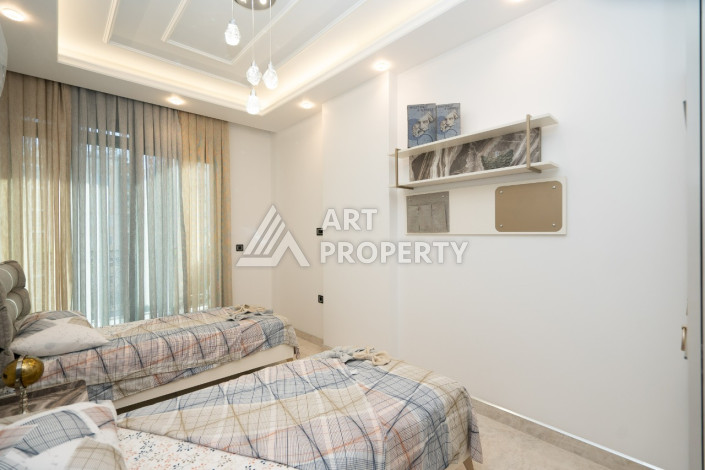 Апартаменты 2+1 класса люкс с мебелью, в центре района Махмутлар - Ракурс 13