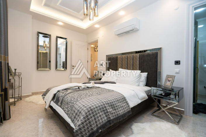 Апартаменты 2+1 класса люкс с мебелью, в центре района Махмутлар - Ракурс 16