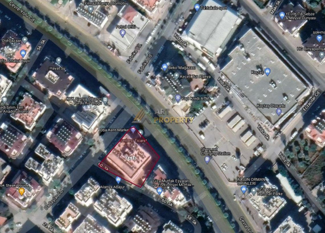 Апартаменты планировкой 3+1 с панорамным видом на горы в районе Оба, 175 м2. - Ракурс 3