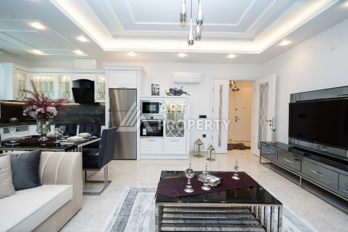 Апартаменты 2+1 класса люкс с мебелью, в центре района Махмутлар - Ракурс 19