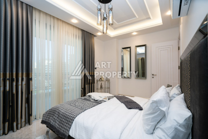 Апартаменты 2+1 класса люкс с мебелью, в центре района Махмутлар - Ракурс 23