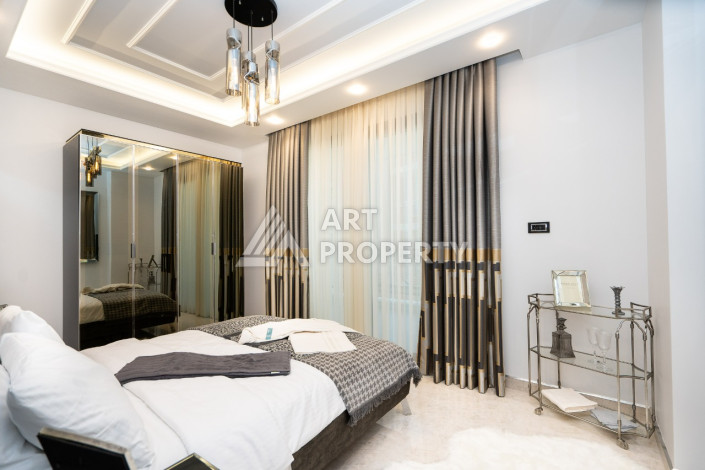 Апартаменты 2+1 класса люкс с мебелью, в центре района Махмутлар - Ракурс 25