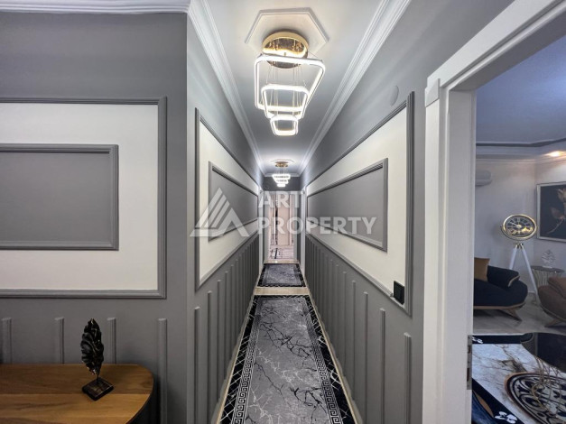 Квартира со стильным ремонтом и мебелью класса люкс в районе Махмутлар, 2+1, 120м2 - Ракурс 2