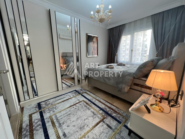 Квартира со стильным ремонтом и мебелью класса люкс в районе Махмутлар, 2+1, 120м2 - Ракурс 3