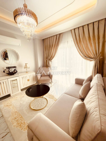 Шикарная светлая квартира планировки 1+1 в районе Оба, 55м2 - Ракурс 11