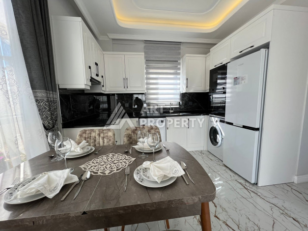 Стильная квартира в комплексе премиум-класса в районе Оба, 50м2 - Ракурс 3