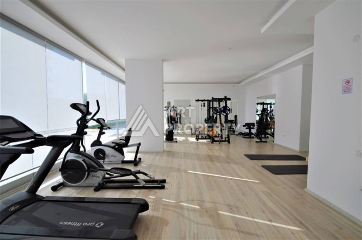 Апартаменты в шикарном комплексе планировки 2+1 в районе Демирташ, 100м2 - Ракурс 18