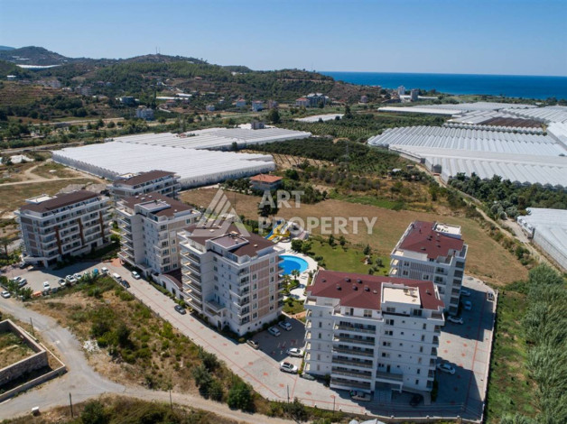 Апартаменты в шикарном комплексе планировки 2+1 в районе Демирташ, 100м2 - Ракурс 40