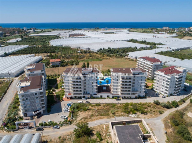 Апартаменты в шикарном комплексе планировки 2+1 в районе Демирташ, 100м2 - Ракурс 43