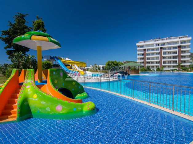 Апартаменты без мебели в комплексе с инфраструктурой пятизвездночного отеля в районе Демирташ, 90м2, 2+1 - Ракурс 18