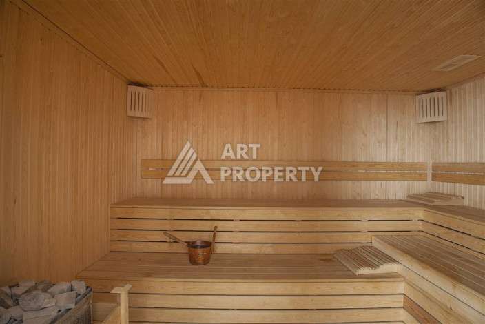 Апартаменты без мебели в комплексе с инфраструктурой пятизвездночного отеля в районе Демирташ, 90м2, 2+1 - Ракурс 25