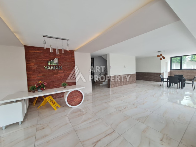 Просторные апартаменты планировки 1+1 в районе Махмутлар, 75м2 - Ракурс 12