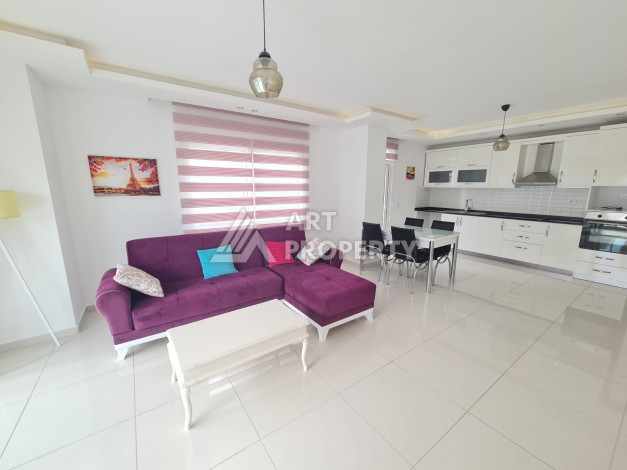 Просторные апартаменты планировки 1+1 в районе Махмутлар, 75м2 - Ракурс 19