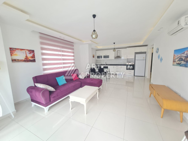 Просторные апартаменты планировки 1+1 в районе Махмутлар, 75м2 - Ракурс 20