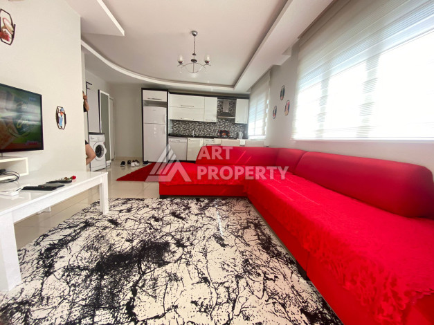 Апартаменты в жилом комплексе с развитой инфраструктурой в районе Махмутлар, планировка 1+1 - Ракурс 4