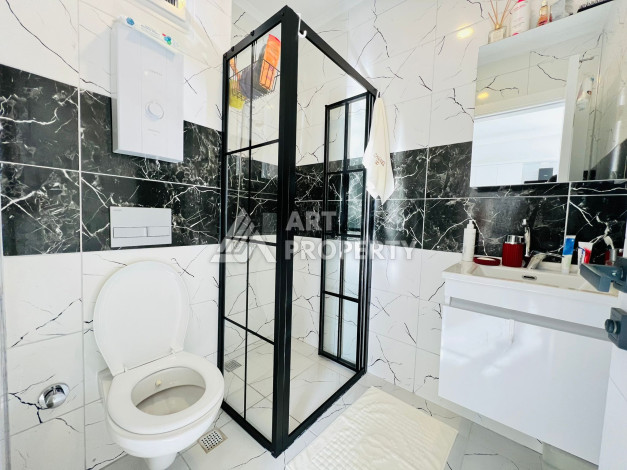 Апартаменты в уютном жилом комплексе в районе Авсаллар, 1+1, 60м2 - Ракурс 6