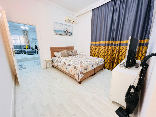 Просторная меблированная квартира вблизи моря в районе Оба, 90м2 - Ракурс 8