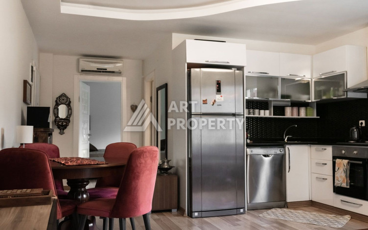 Шикарные апартаменты планировки 1+1 в районе Махмутлар, 60м2 - Ракурс 3