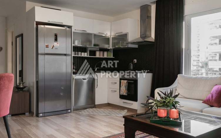 Шикарные апартаменты планировки 1+1 в районе Махмутлар, 60м2 - Ракурс 8