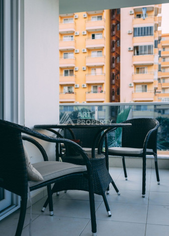 Шикарные апартаменты планировки 1+1 в районе Махмутлар, 60м2 - Ракурс 10