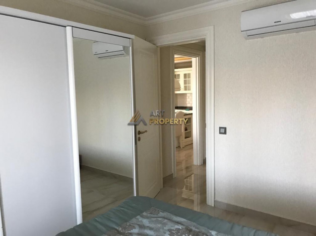 Квартира 1+1 с мебелью в самом лучшем комплексе Алании, 65 м2 - Ракурс 2