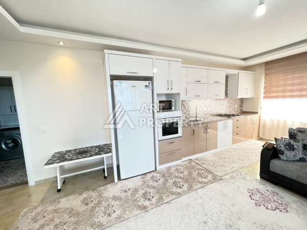 Просторные апартаменты с видом на море в районе Махмутлар планировки 1+1, 60м2 - Ракурс 4